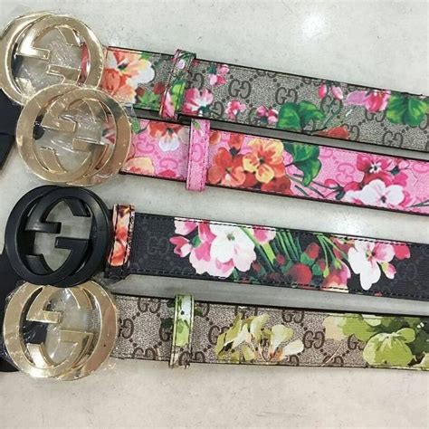 gucci floral jaquard belt|black Gucci belt for sale.